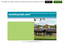 Tablet Screenshot of countryclub.com